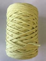 Medium T-Shirt Recycled Jersey Knitting Crochet Rug Yarn Pale Yellow
